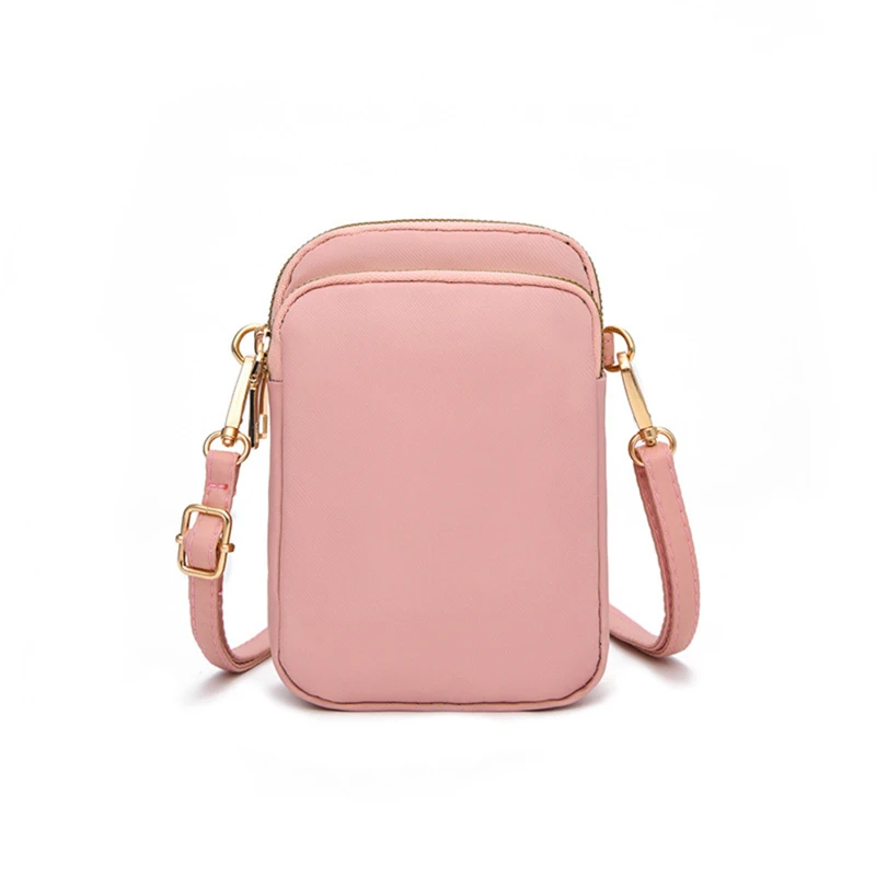 Small Phone Shoulder Bag with Zipper — Image 17