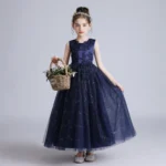 Girls' Lace Party Dress — Image 6