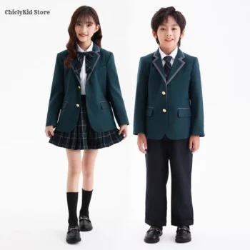 Green School Uniform with Jacket and Pants