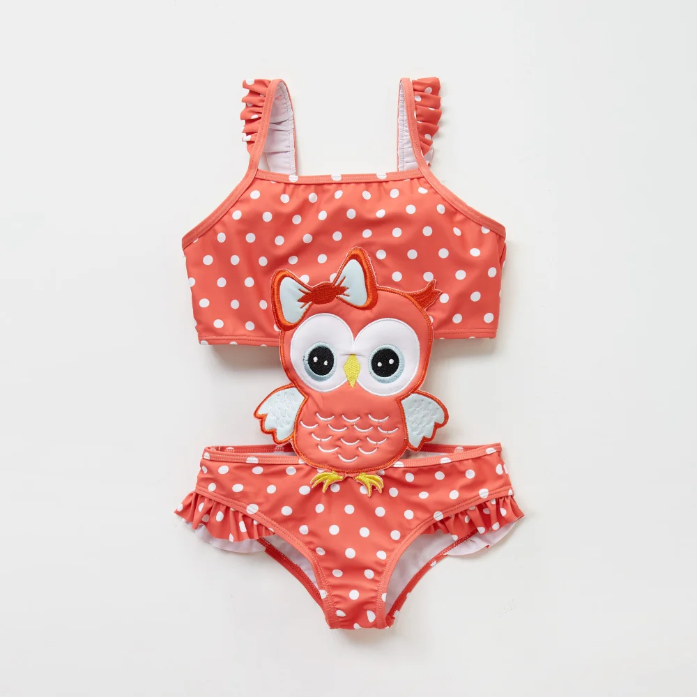 Baby Bee Print Swimsuit