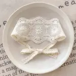 Newborn Stretchy Lace Headband — Image 3