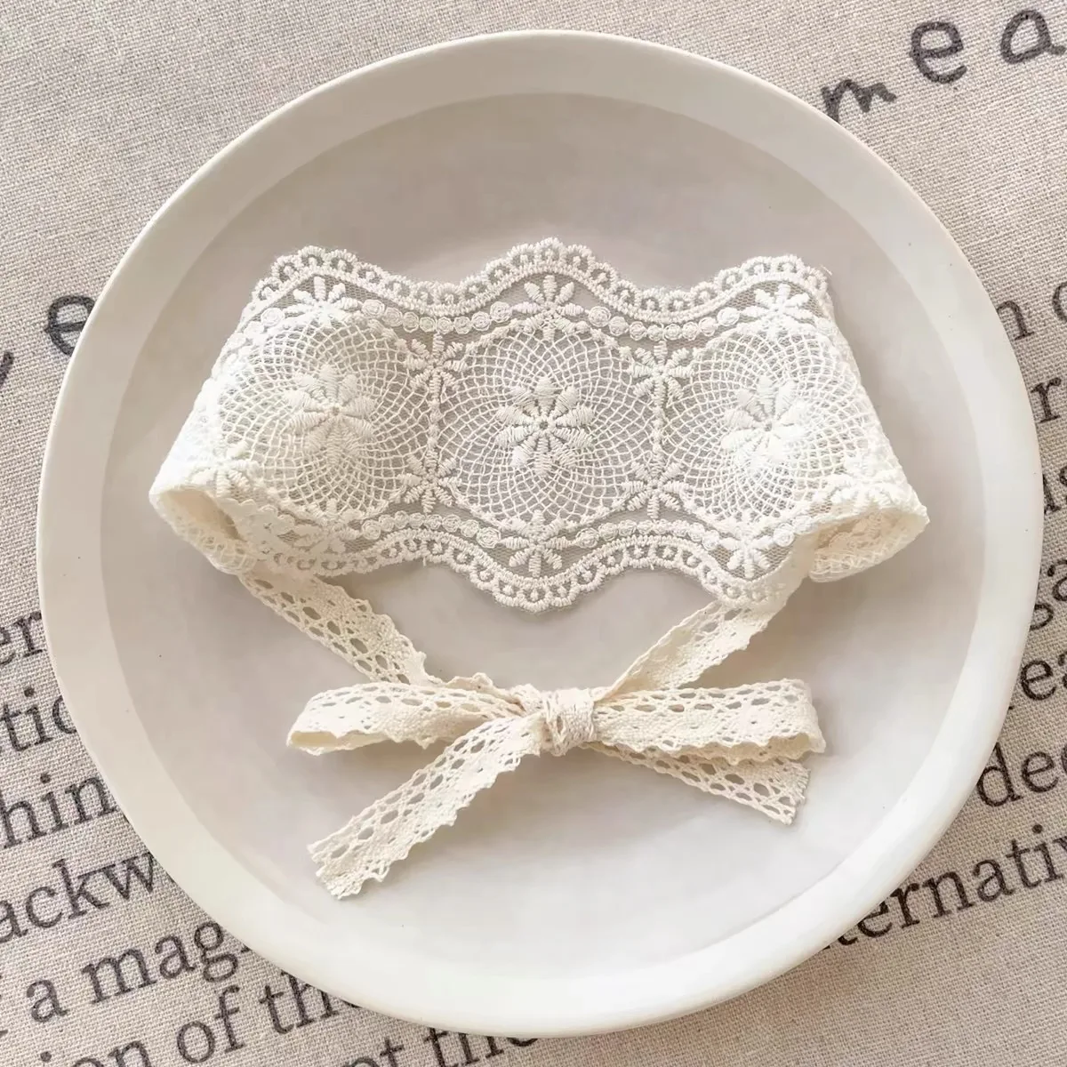 Newborn Stretchy Lace Headband