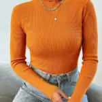 Knitted Long Sleeve Winter Cardigan — Image 2