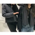 جاكيت منفوخ قصير شتوي — صورة 2