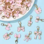 10-Piece Pearl Necklace with Bow — Image 2