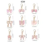 10-Piece Pearl Necklace with Bow — Image 5