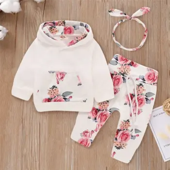 Baby 3-Piece Hooded Set