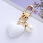 Pearl Heart Print Ring — Image 3