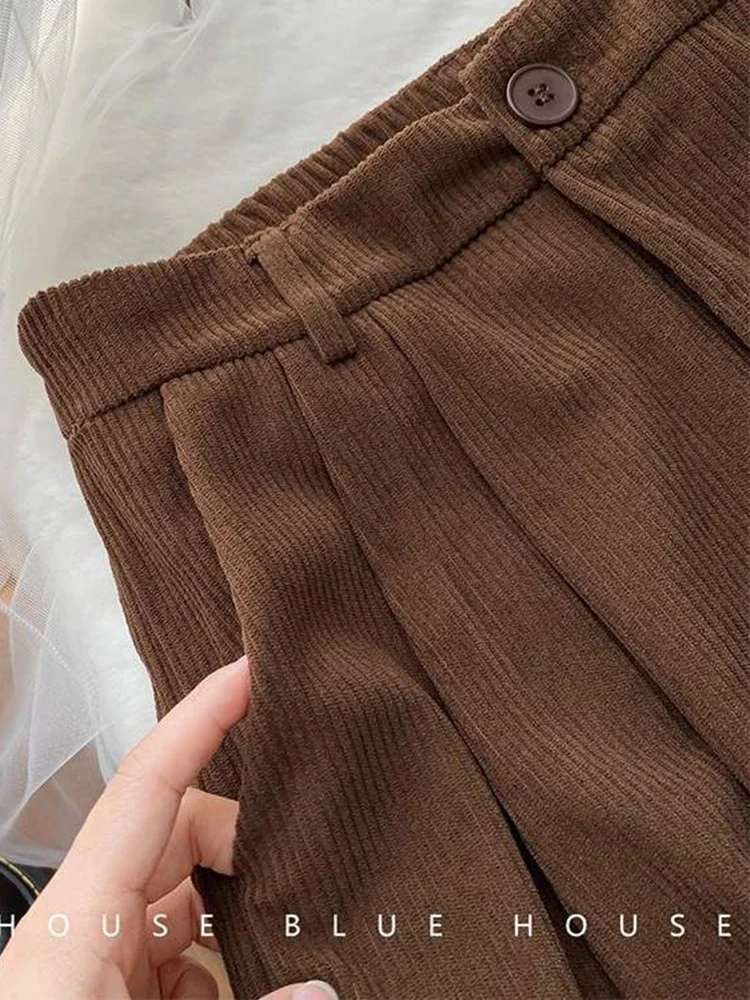 Vintage Spring High-Waisted Pants