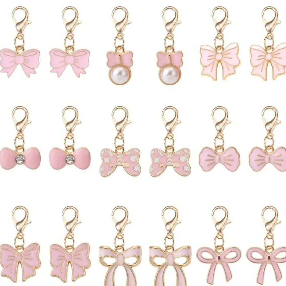 10-Piece Pearl Necklace with Bow