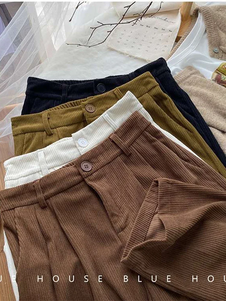Vintage Spring High-Waisted Pants