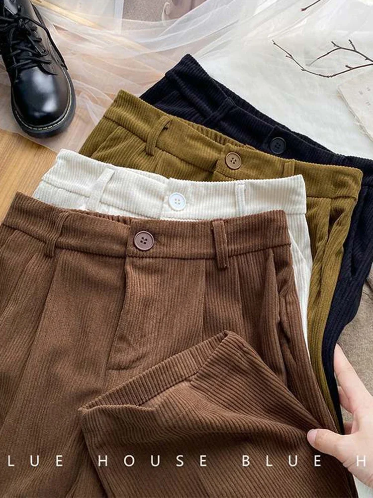 Vintage Spring High-Waisted Pants