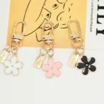 Floral Metal Bag with Chain — Image 2