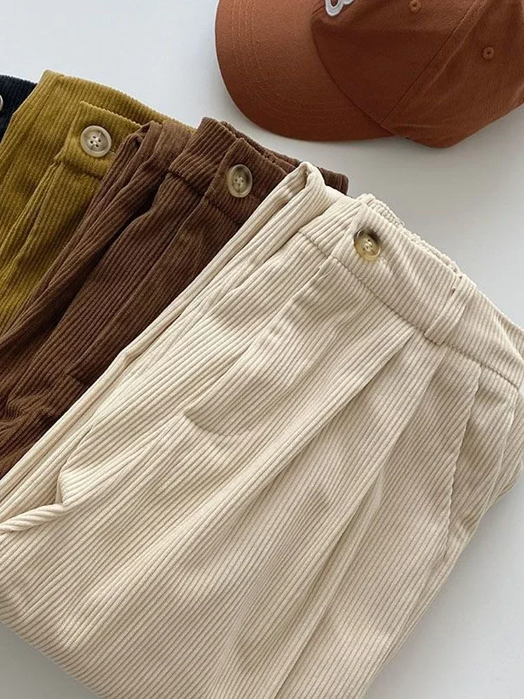 Vintage Spring High-Waisted Pants