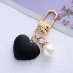 Pearl Heart Print Ring — Image 4