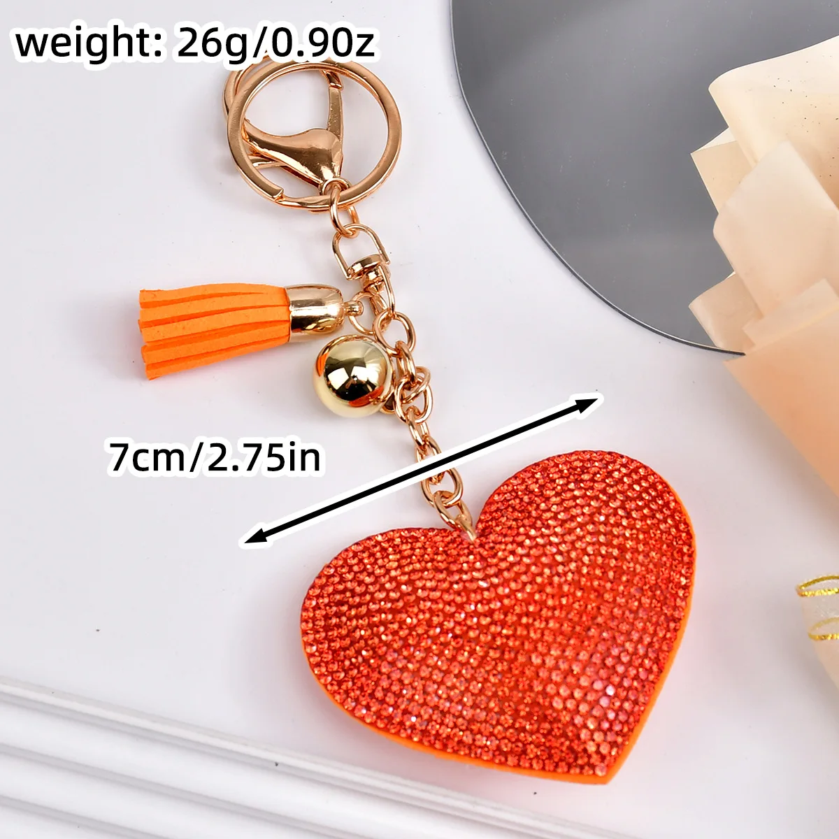 Rhinestone Colorful Leather Bag
